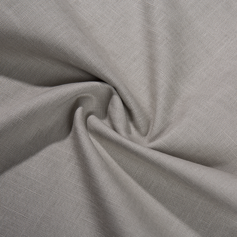 JCB1422 Earthy Semi-Bleached Fake Line Cotton Bamboo Blend Fabric for Pants and Shirts