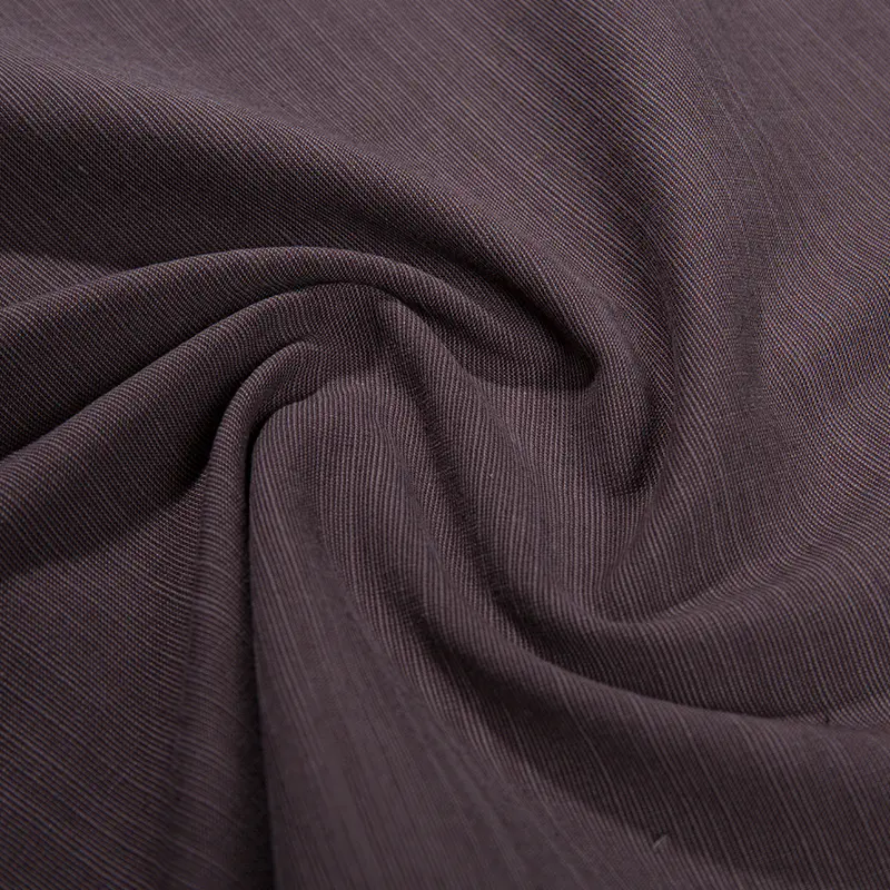 JCR-SD-17 Natural-looking Fake Line Cotton-Rayon Dyed Fabric for Pa