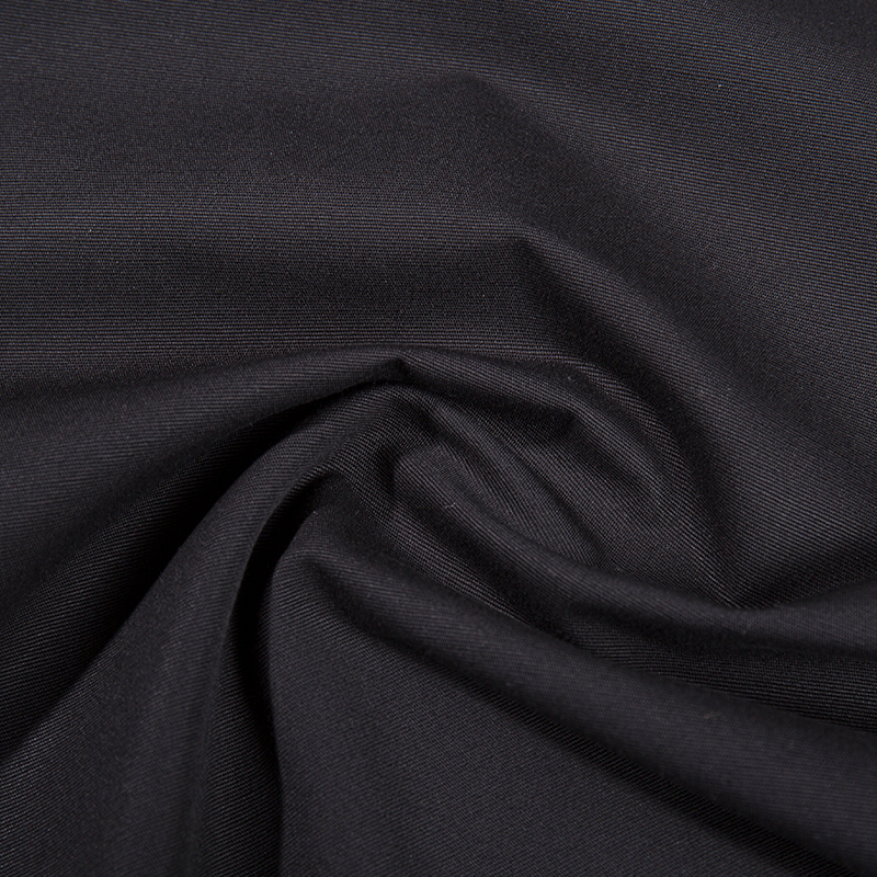 J100C-SD-203 Black Full Cotton Dyed Fabric for Pants and Shirts