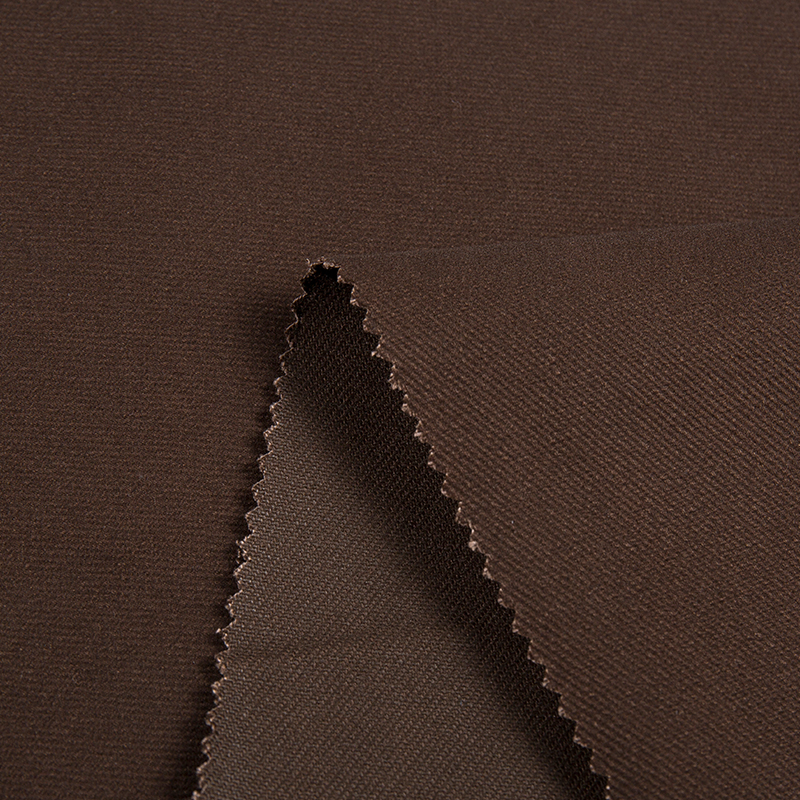 J100C1500 Brown Full Cotton Dyed Fabric for Pants
