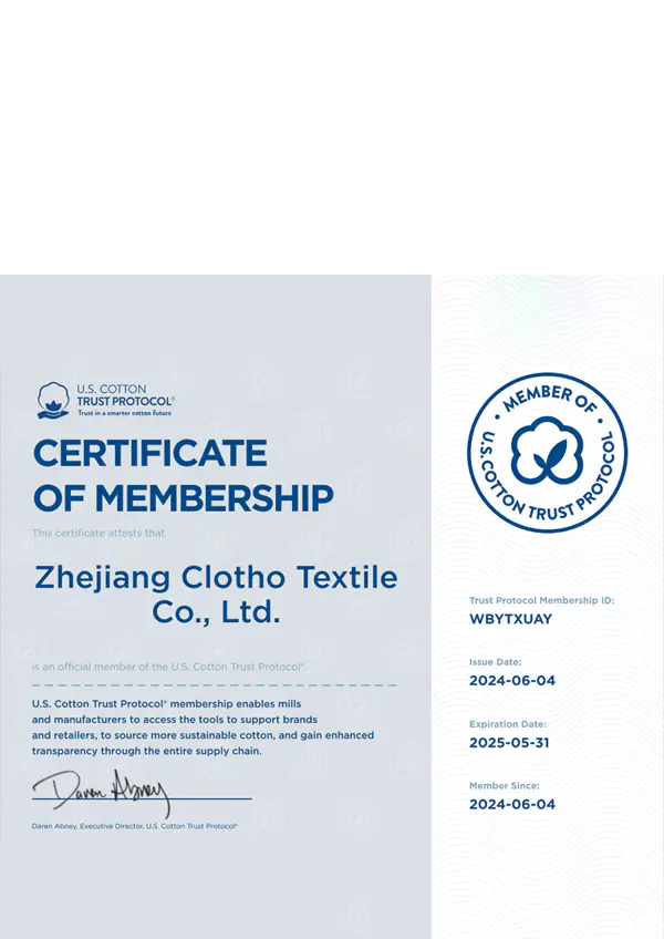 Zhejiang Clotho Textile Co., Ltd.